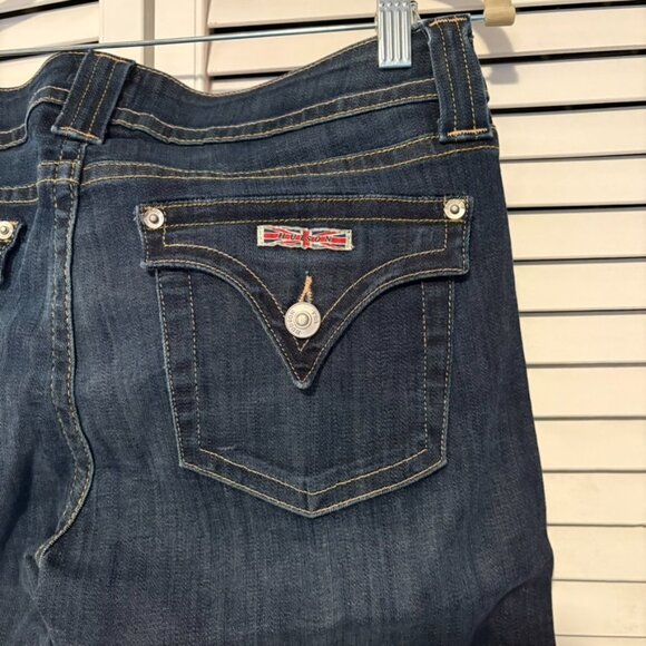 Hudson Palerme Knee Cuffed Jean Shorts, Stella 30 - Picture 6 of 8